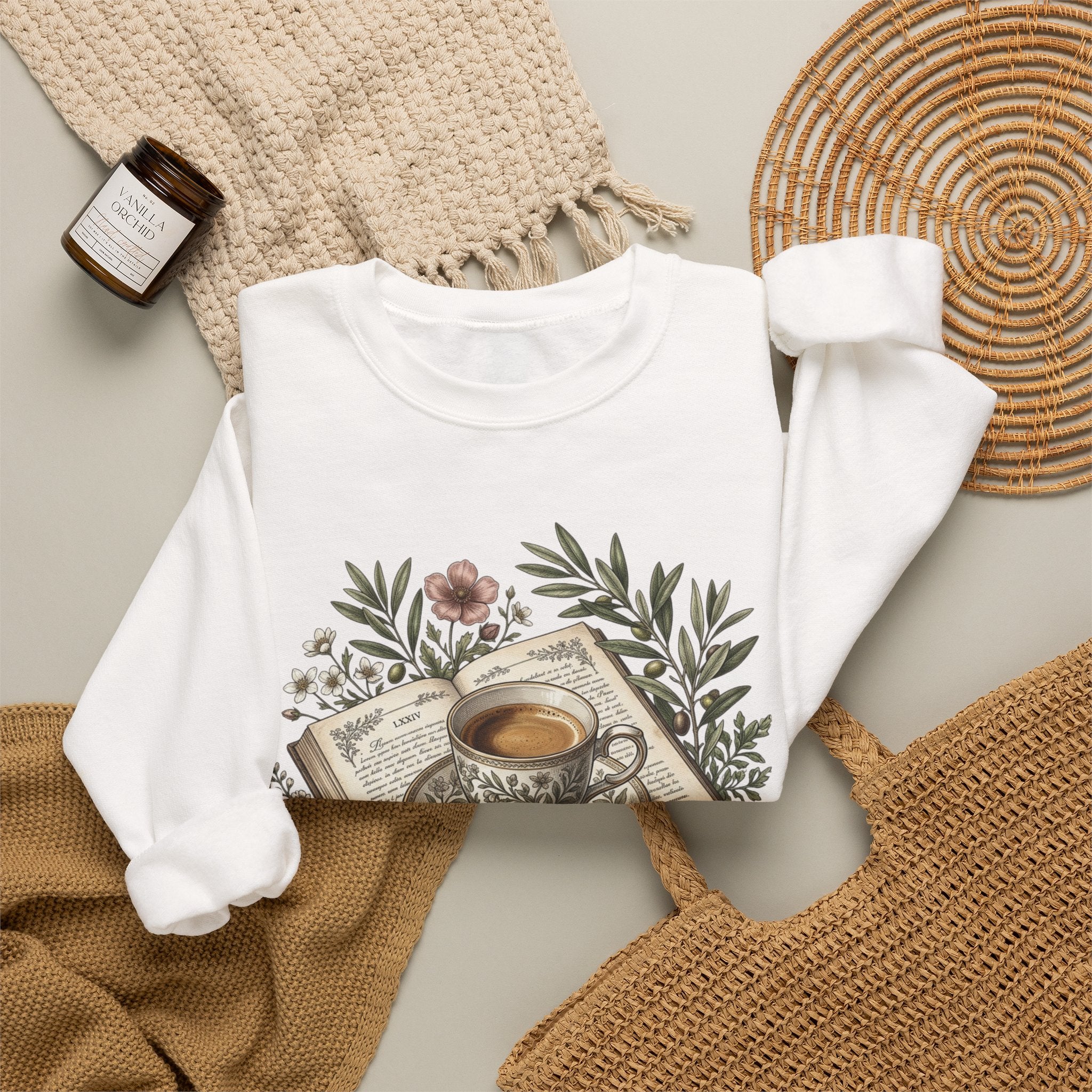 Slow Mornings Club Crewneck Sweatshirt