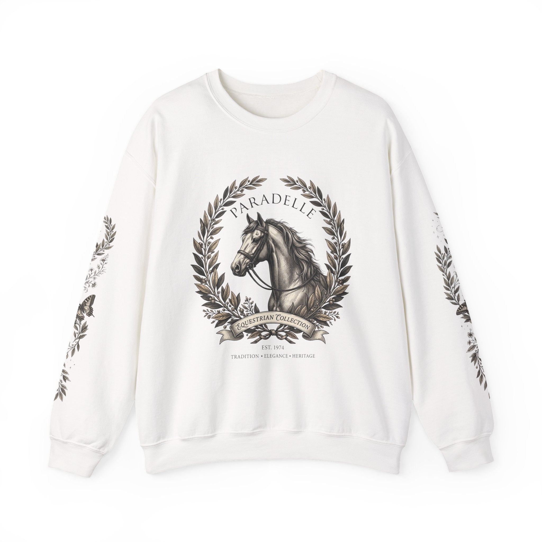 Horse Crest Crewneck Sweatshirt