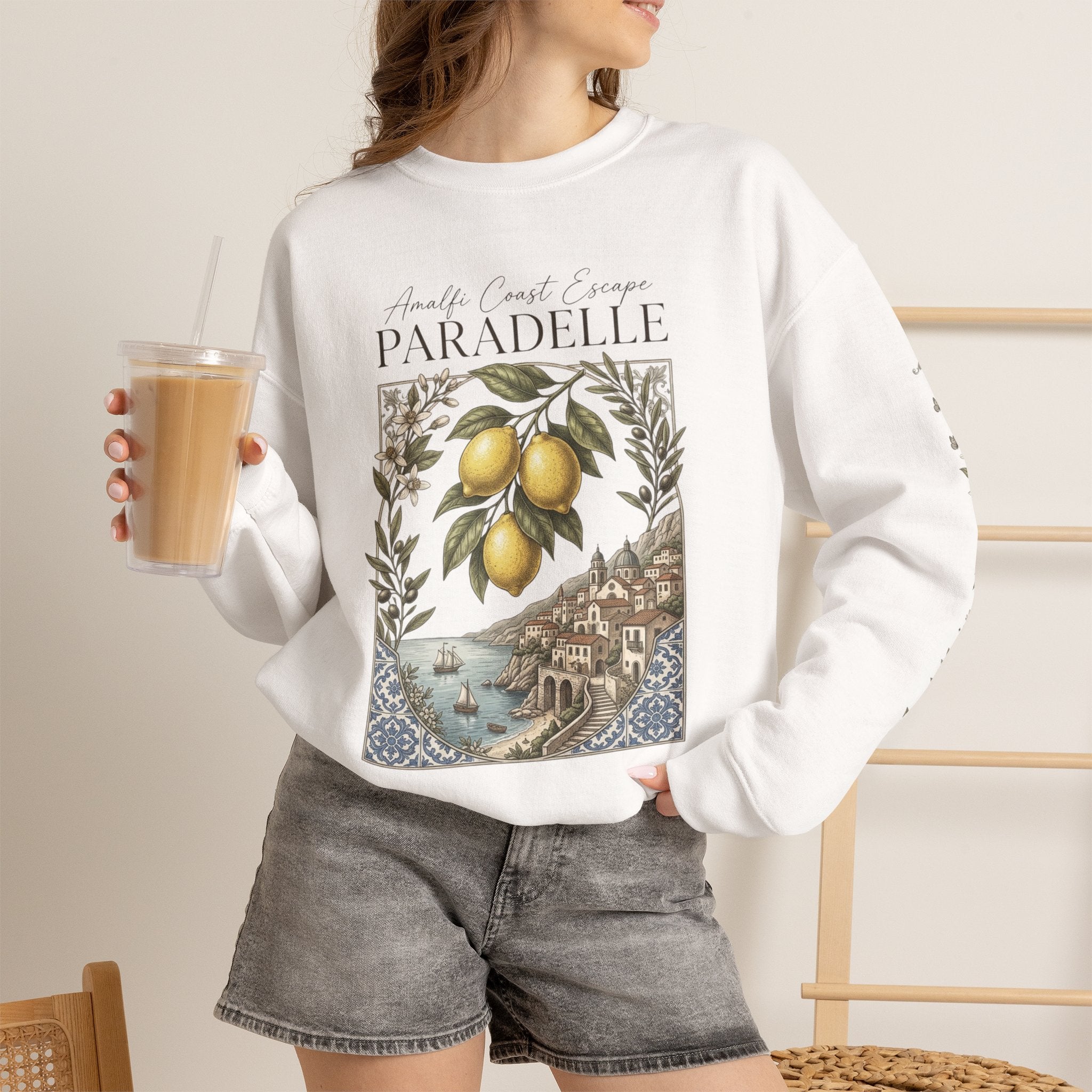 Lemon Coast Crewneck Sweatshirt
