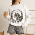 Horse Crest Crewneck Sweatshirt